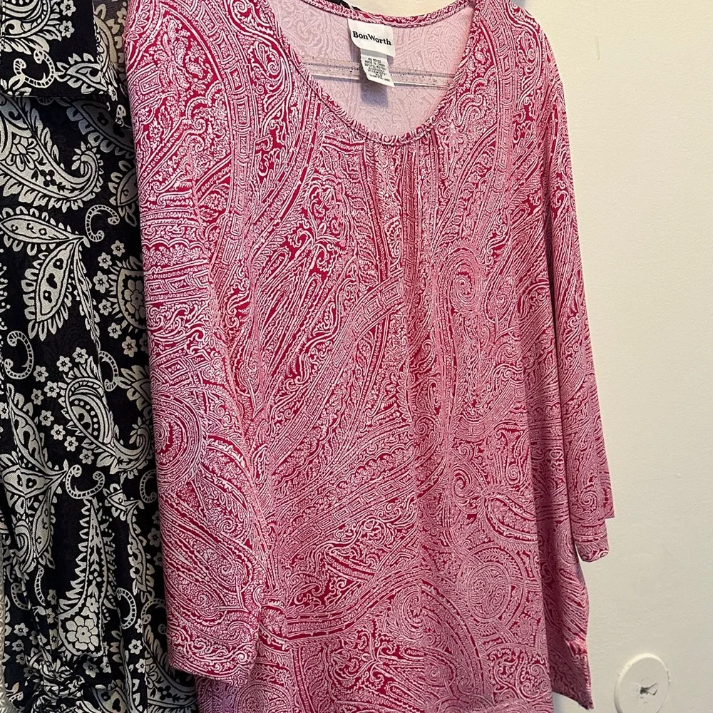 Women's Mixed Pattern Tops Set of 4 Size XL - Picture 11 of 14